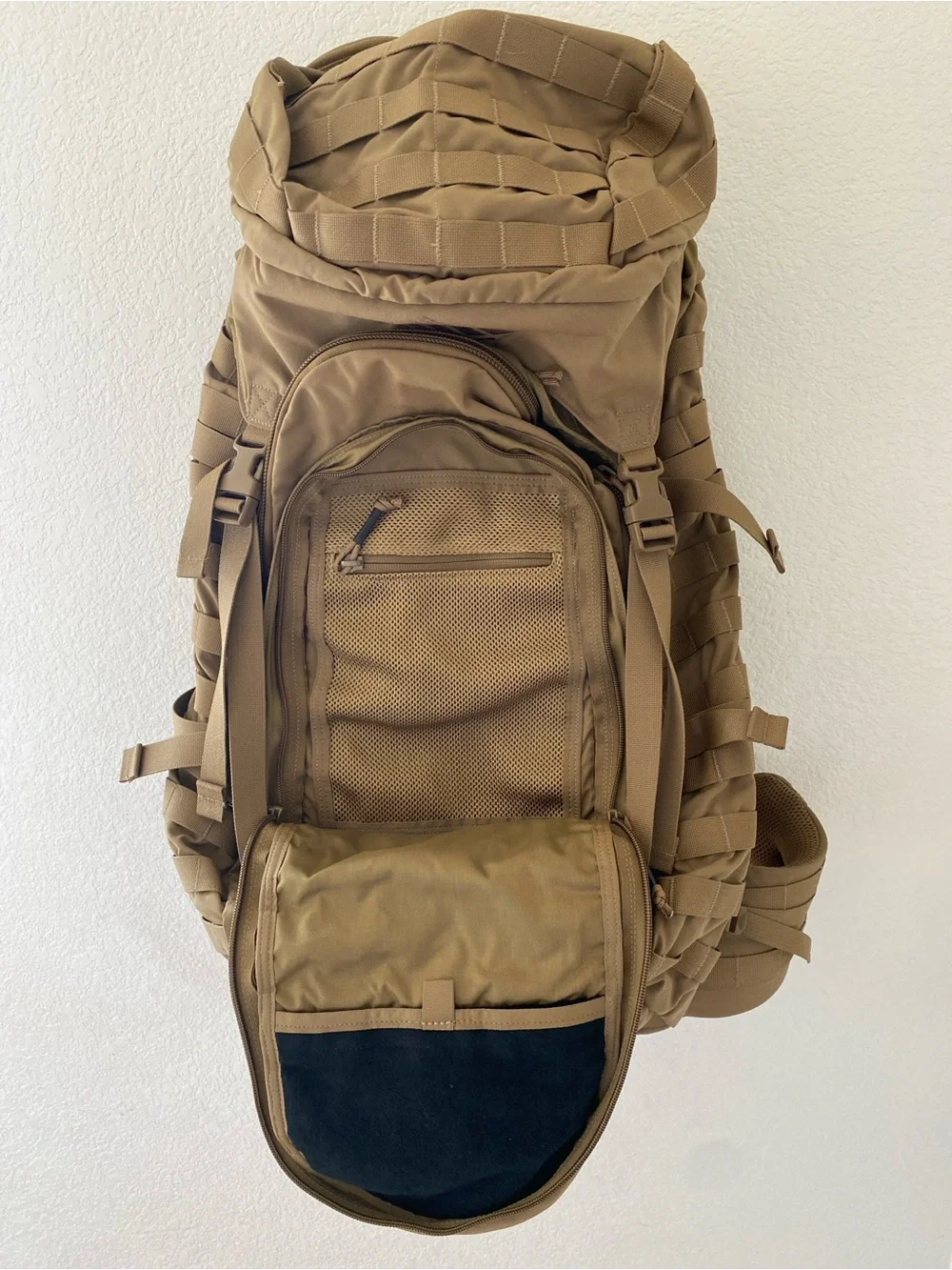 KELTY Falcon Coyote Brown Military Grade Tactical Rucksack.  Made in USA  NWOT